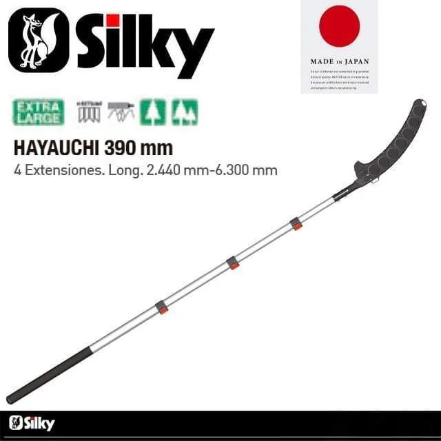 Pértiga Telescópica SILKY Hayauchi 390 / 4 Ext.2440-6300
